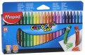 Мелки восковые "Color'peps Wax" (24 цвета) (861013)