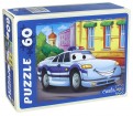 Puzzle-60 "Полицейская машина" (У60-7214)