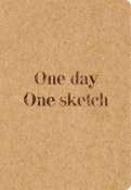 Скетчбук "One day, one sketch" (96 страниц)