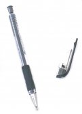 Ручка гелевая "Handle" (0,4 мм, черная) (FO-GEL016)