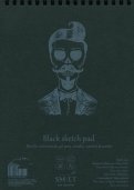 Альбом "Authentic Black" (20 черных листов, А5, спираль) (5EB-20TS/BLACK)