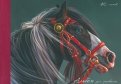 Альбом для рисования 40 листов, склейка "Грациозный конь" (А401683)