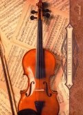 Тетрадь для нот 16 листов, Чарующая скрипка (ТН1673)