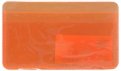 Обложка для карточек 10,5*7 см "Neon" оранжевый (ICH004)