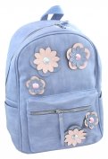 Рюкзак "Голубой с цветами" (46060)