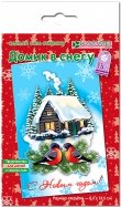 Набор для изготовления открытки "Домик в снегу" (AБ 23-523)