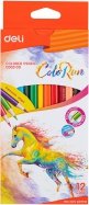 Карандаши цветные "ColoRun" (12 цветов, трехгранные) (EC00300)