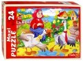 Maxi puzzle-24 "Два весёлых гуся" (ПМ-6358)