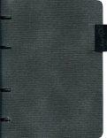 Папка-обложка для сменных блоков тетради (А5, черный) (47680)
