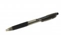 Ручка шариковая автоматическая "Deli" (0,7 мм, черный) (EQ00220)