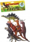 Набор животных "Динозавры"  6 штук (ВВ1617)