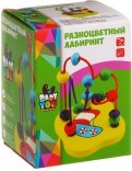 Игрушка из дерева "Разноцветный лабиринт" (TKB007/ВВ1089)