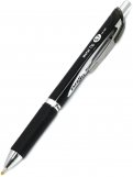 Ручка гелевая автоматическая "Energel Permanent" черный (BLP77-A)