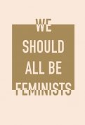 Блокнот "We Should All Be Feminists" (160 страниц, А5, в точку)