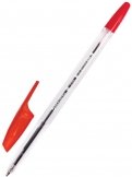 Ручка шариковая "Brauberg X-333" красная (142407)