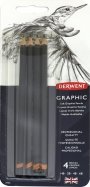Набор чернографитных карандашей "Graphic Soft" 4 штуки (39005)