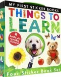 My First Sticker Books: Things to Learn (4-books)