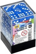 Набор игровых кубиков "36 D6", синий (1139)