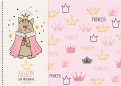 Альбом для рисования "Кошечка-принцесса" (20 листов, А4, гребень) (АСБ201902)