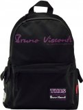 Рюкзак молодежный "Original" (черный с фиолетовыми надписями) (12-003/44)