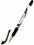 Ручка гелевая 0.5 мм "FLO GEL" черная (813593)