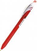 Ручка гелевая автоматическая "Energel" одноразовая, красная (BL437-B)