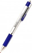 Ручка шариковая автоматическая с грипом "Spectra" (0.7 мм, синий) (ROag 3898)