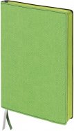Бизнес-блокнот, 128 листов, линейка, Tweed под ткань, зеленый (110968)
