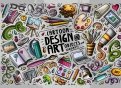Альбом 25 листов "Design Art", на пружине