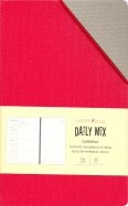 Ежедневник недатированный 136 листов "Daily MIX. Красный (ЕКДМ52013602)