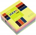 Блок для записей самоклеящийся (400 листов, 76x76 мм, неон+пастель, 7 цветов) (21539)