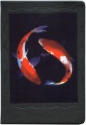 Записная книжка 3D "Рыбки" (А5, 80 листов, кожзам) (NB-3D-F)