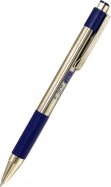 Ручка шариковая автоматическая "Zebra" (синяя) (F-301/301 BL)