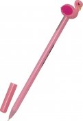 Ручка гелевая "Flamingo" (0.5 мм, синяя) (026165-01)