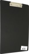 Папка-планшет А4, ПВХ черный прижим (4201-01)