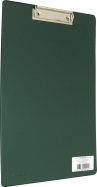 Папка-планшет А4 ПВХ т.-зеленый прижим (4201-32)