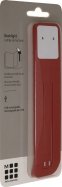 Фонарик-закладка "Booklight" светодиодный красный (ER7BLF2)