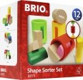 BRIO игровой набор с деревянными формочками-сортерами, 10 деталей