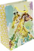 Пакет бумажный (17.8х22.9х9.8см) Жирафы (81251)