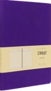 Ежедневник недатированный "STARDUST. Фиолетовый" (96 листов, А5, линия) (ЕИКС5209603)