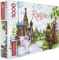Hatber Puzzle-1000 "Вокруг света, Россия" (1000ПЗ2_22052)
