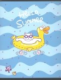 Тетрадь общая "Hello summer. Море" (48 листов, А5, клетка) (N1879)