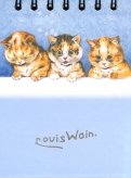 Скетчбук “Уэйн. Три милых маленьких котенка” (100 листов, А6, спираль) (5281)