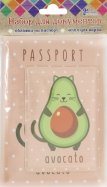 Набор обложек "Авокадо" паспорт/пластиковая карта (82777)