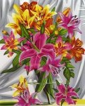 Рисование по номерам "Прекрасные лилии", 40х50 см (B053)