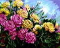 Рисование по номерам "Розы. Жанна Когай", 40х50 см (B062)