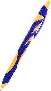 Ручка шариковая 0,7 автоматическая синяя "Vinson Live" на масляной основе (F 20)