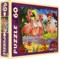 Puzzle-60 "Красивые фламинго №3" (ПУ60-2448)