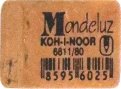 Ластик "Mondeluz" для цветных карандашей (6811/80)