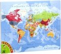 Пазл (65 деталей) «Карта мира» (ВВ4663)